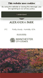 Mobile Screenshot of alexandraparkmanchester.org