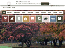 Tablet Screenshot of alexandraparkmanchester.org